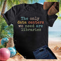 Support Libraries Retro Book Lover Pro Education Librarian T Shirt - Limotees LLC