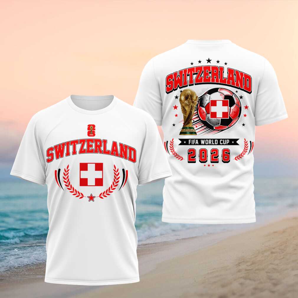 Switzerland FIFA World Cup 2026 National Soccer Team Sports Tournament Supporter Shirt - Limotees LLC