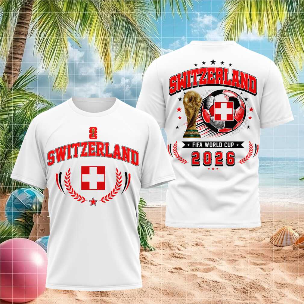 Switzerland FIFA World Cup 2026 National Soccer Team Sports Tournament Supporter Shirt - Limotees LLC