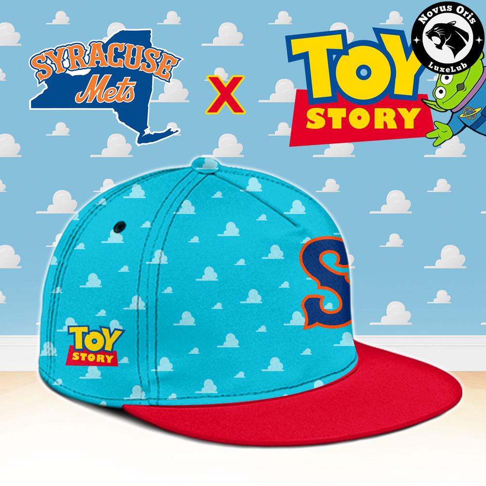 Syracuse Mets x Toy Story Night Woody Buzz Lightyear Custom Baseball Jersey