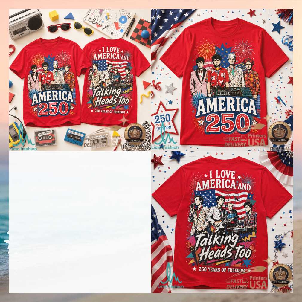 Talking Heads America 250 Years Of Freedom Vintage Style Shirt - Limotees LLC