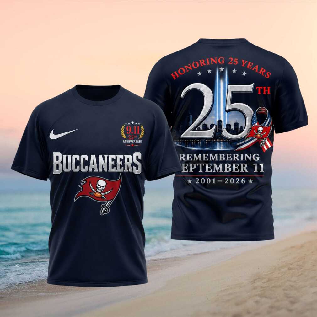 Tampa Bay Buccaneers 25th Anniversary September 11 Shirt - Limotees LLC