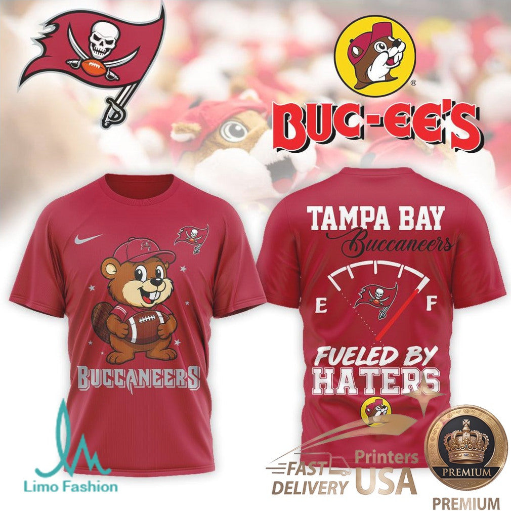 Tampa Bay Buccaneers Football Beaver Mascot Fueled By Haters T Shirt - Limotees LLC