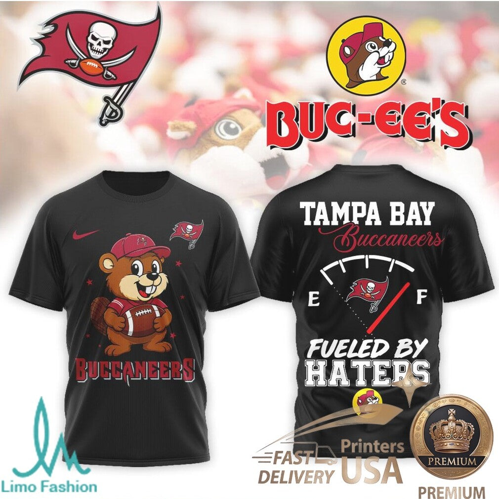 Tampa Bay Buccaneers Football Beaver Mascot Fueled By Haters T Shirt - Limotees LLC