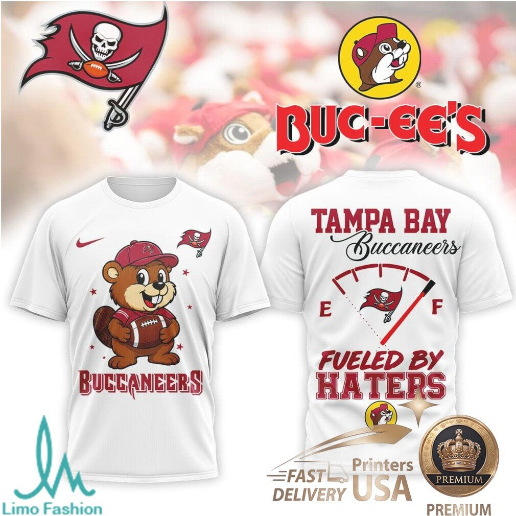 Tampa Bay Buccaneers Football Beaver Mascot Fueled By Haters T Shirt - Limotees LLC