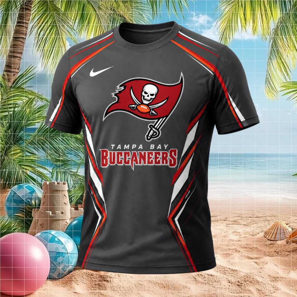 Tampa Bay Buccaneers Football Graphic Print Sport Shirt