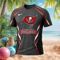 Tampa Bay Buccaneers Football Graphic Print Sport Shirt