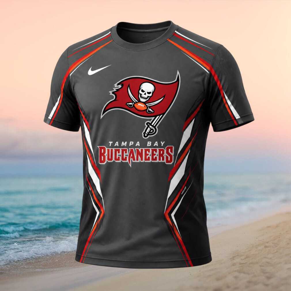 Tampa Bay Buccaneers Football Graphic Print Sport Shirt