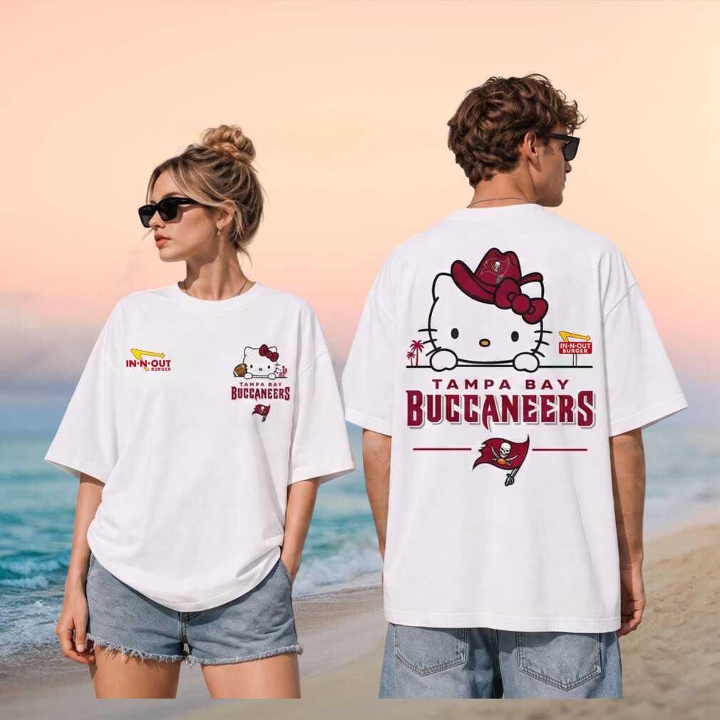 Tampa Bay Buccaneers Hello Kitty Cowboy Hat Shirt