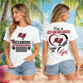 Tampa Bay Buccaneers Jeep Heartbeat Football Fan Shirt - Limotees LLC