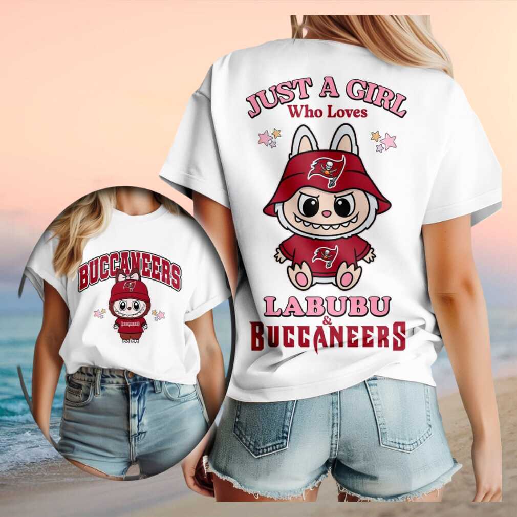 Tampa Bay Buccaneers Labubu Just A Girl Who Loves T Shirt - Limotees LLC