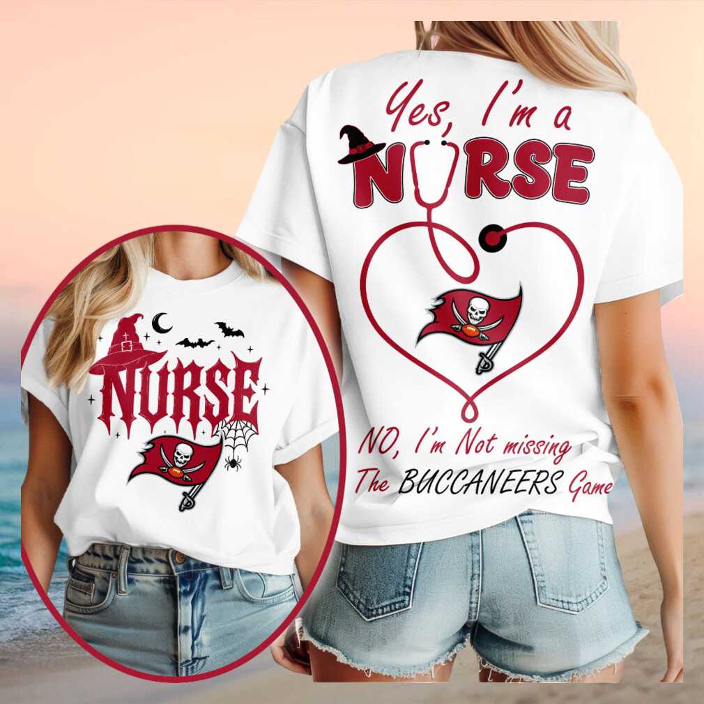 Tampa Bay Buccaneers Nurse Witch Stethoscope Shirt