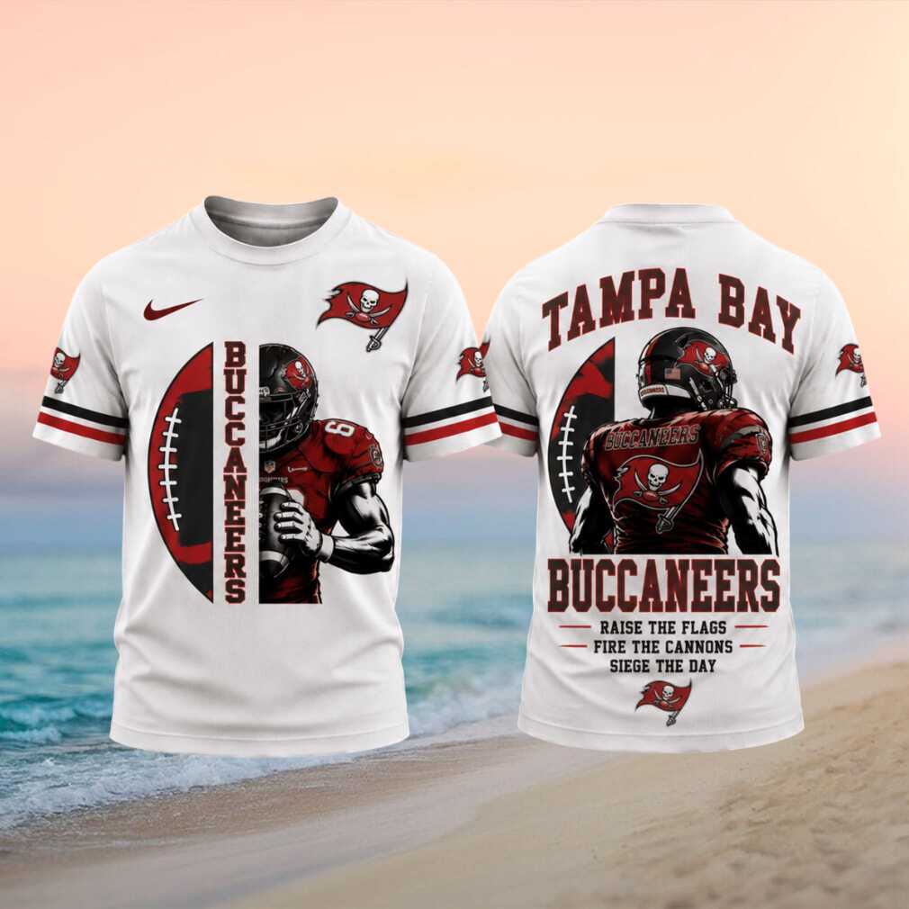 Tampa Bay Buccaneers Siege The Day Skull Flag Graphic Shirt