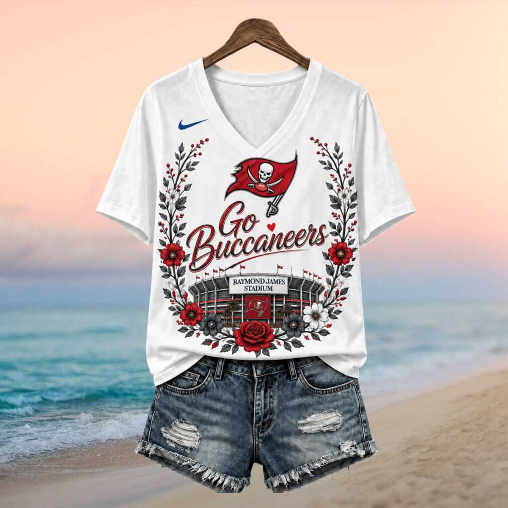 Tampa Bay Buccaneers Skull Flag Raymond James Stadium Shirt