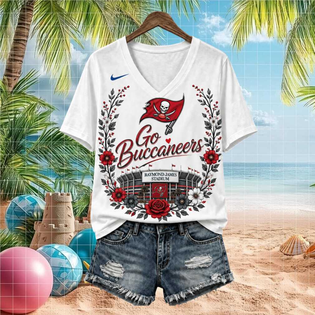 Tampa Bay Buccaneers Skull Flag Raymond James Stadium Shirt
