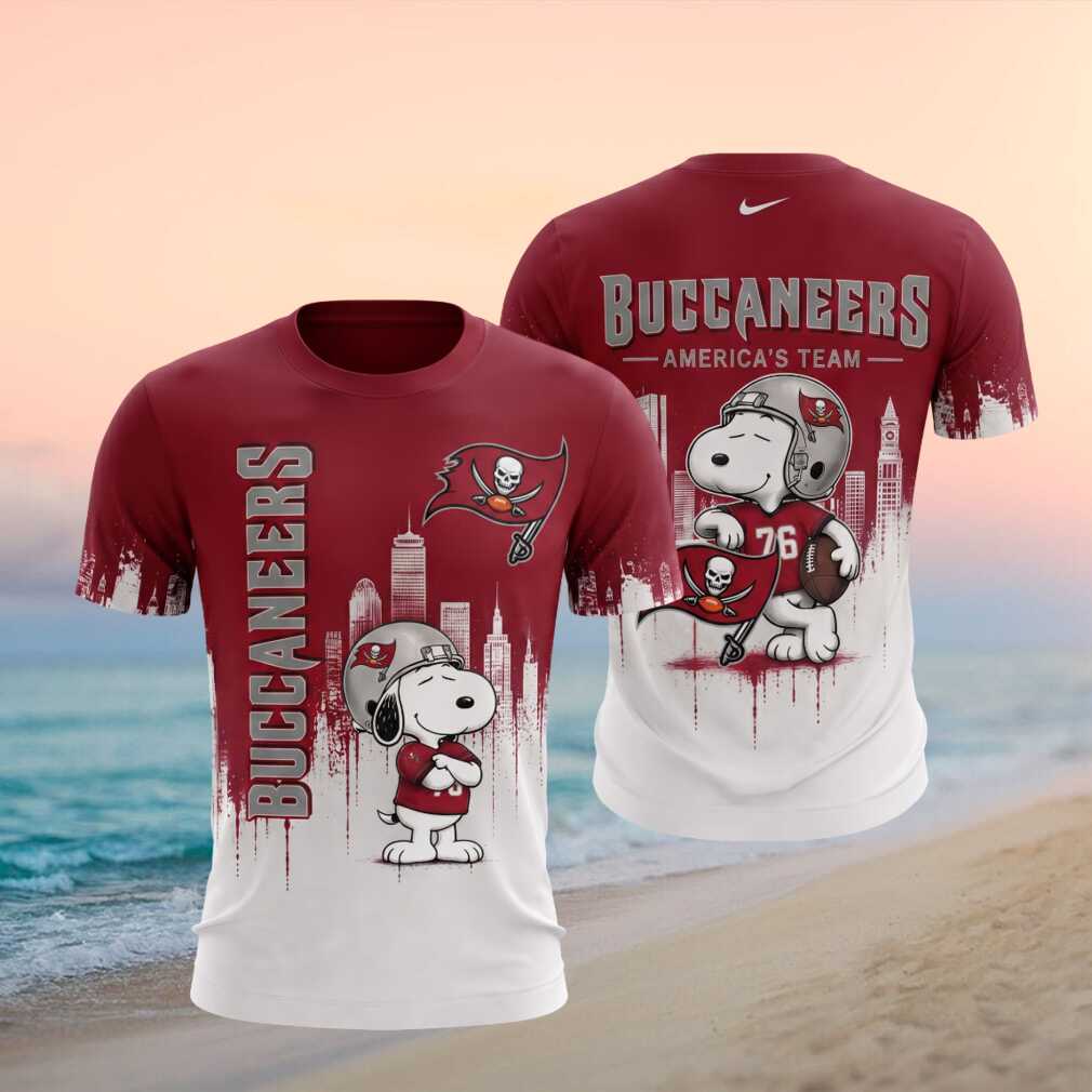 Tampa Bay Buccaneers Snoopy Football Shirt