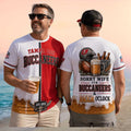 Tampa Bay Football Sorry Wife Its Buccaneers And Beer Oclock Shirt