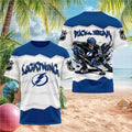 Tampa Bay Hockey Skull Puck Yeah Spooky Season Shirt