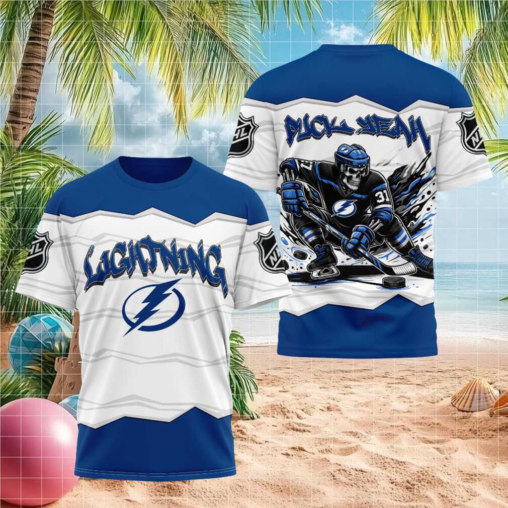 Tampa Bay Hockey Skull Puck Yeah Spooky Season Shirt