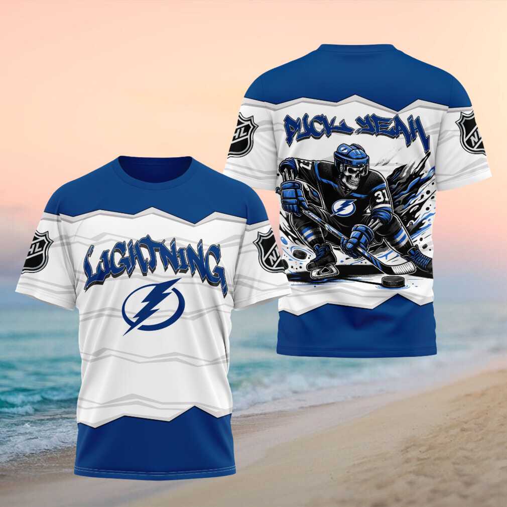 Tampa Bay Hockey Skull Puck Yeah Spooky Season Shirt