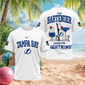Tampa Bay Lightning Bartender Cocktail Graphic Shirt - Limotees LLC