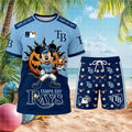 Tampa Bay Rays Mickey Mouse Pumpkin Halloween Baseball Shirt