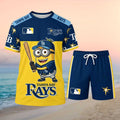 Tampa Bay Rays Minions Baseball And Shorts Shirt