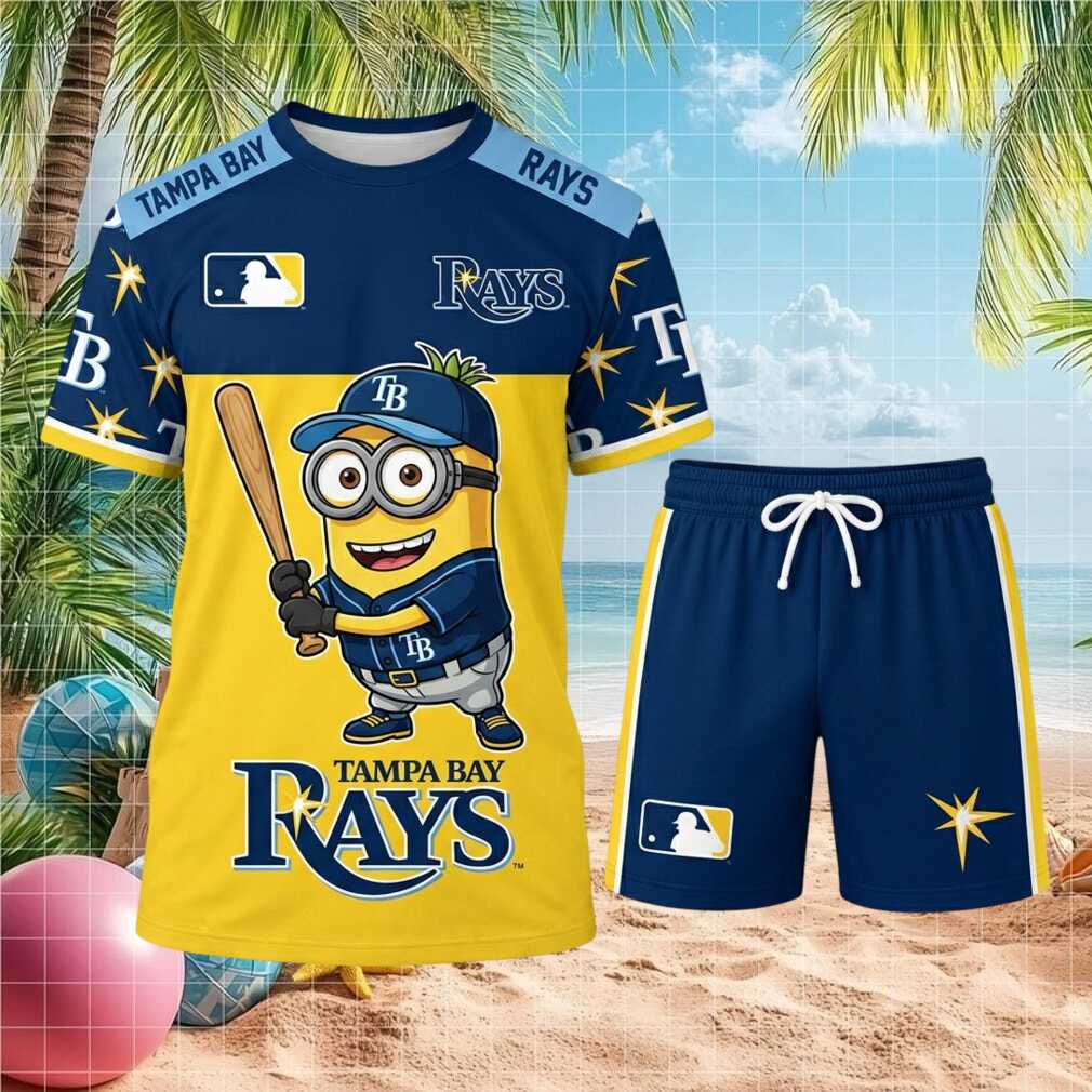 Tampa Bay Rays Minions Baseball And Shorts Shirt
