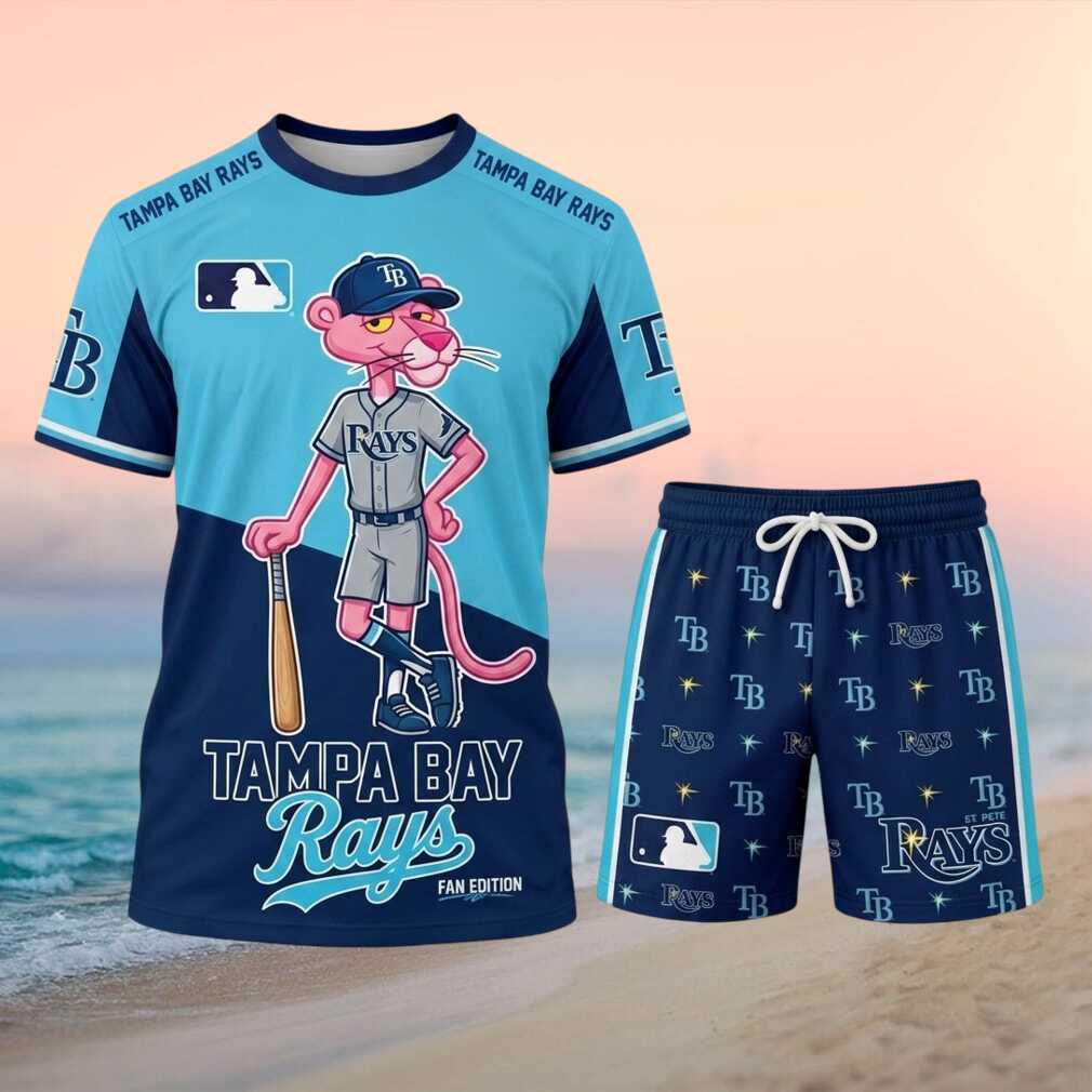Tampa Bay Rays Pink Panther Baseball Shirt
