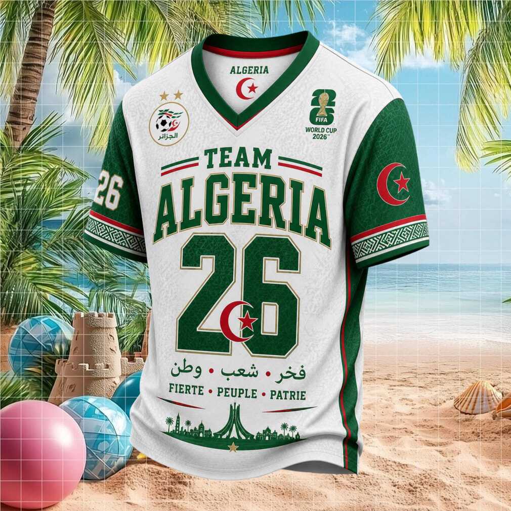 Team Algeria World Cup 2026 Soccer Shirt - Limotees LLC