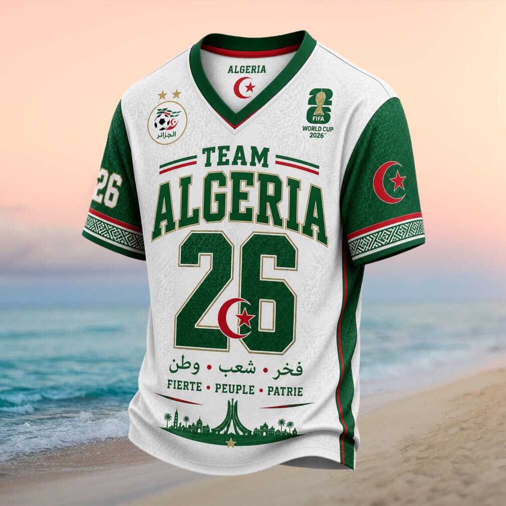 Team Algeria World Cup 2026 Soccer Shirt - Limotees LLC