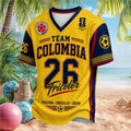 Team Colombia Tricolor World Cup 2026 Soccer Shirt Shirt - Limotees LLC