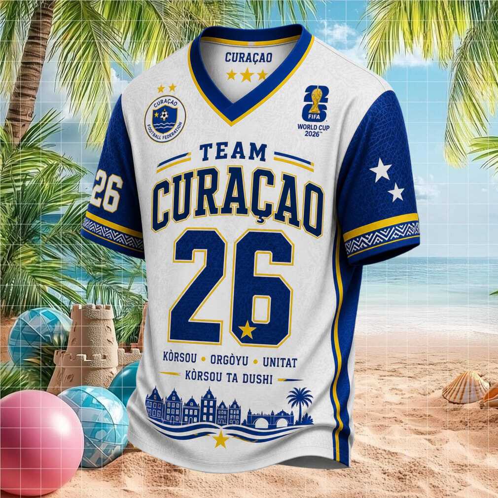 Team Curacao Skyline 2026 Pride Soccer Shirt - Limotees LLC