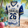 Team Curacao Skyline 2026 Pride Soccer Shirt - Limotees LLC