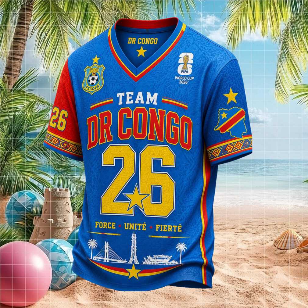 Team DR Congo World Cup 2026 Soccer Shirt Shirt - Limotees LLC