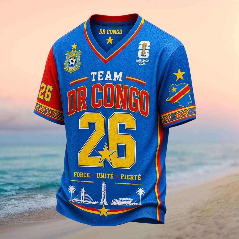 Team DR Congo World Cup 2026 Soccer Shirt Shirt - Limotees LLC