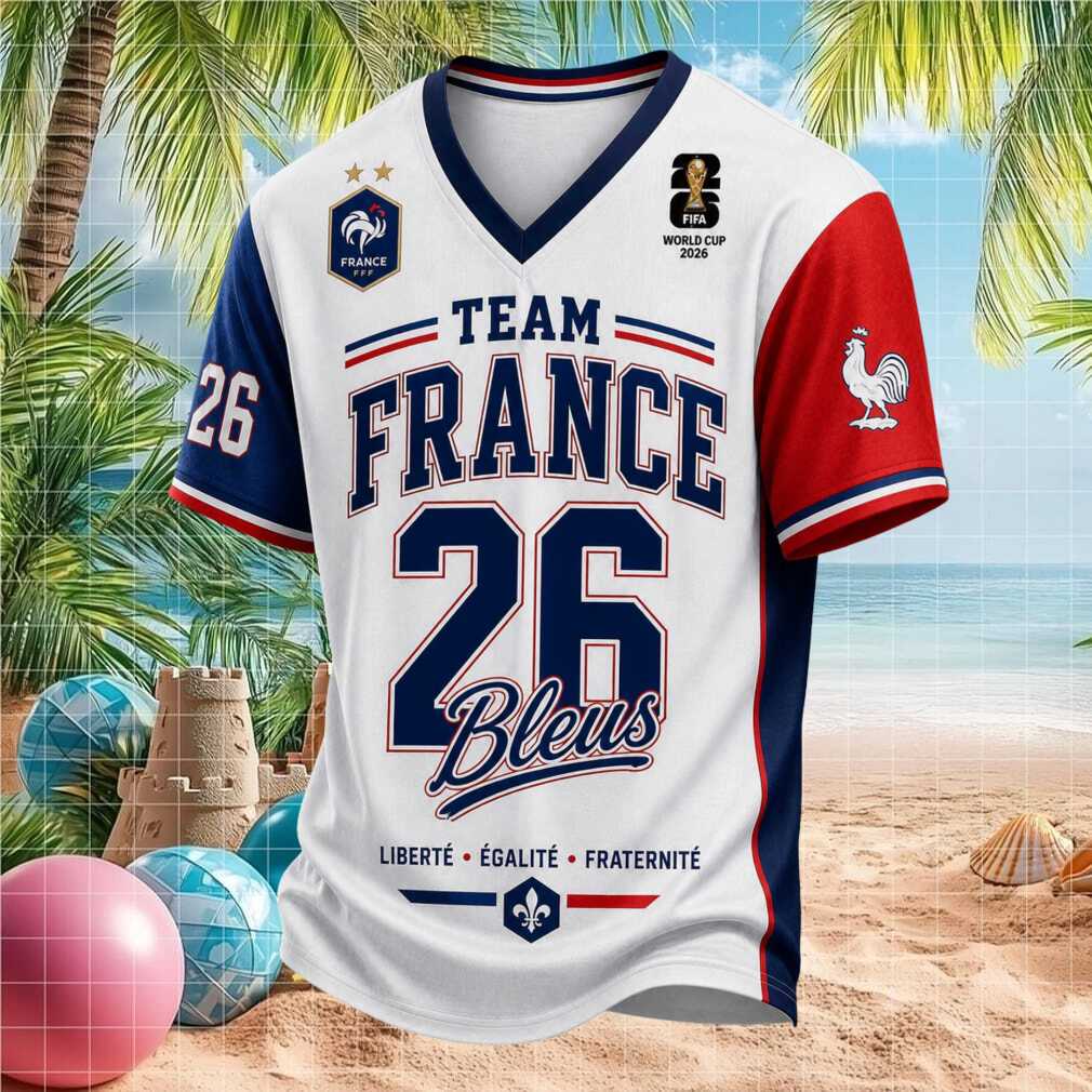 Team France Les Bleus World Cup 2026 Shirt - Limotees LLC