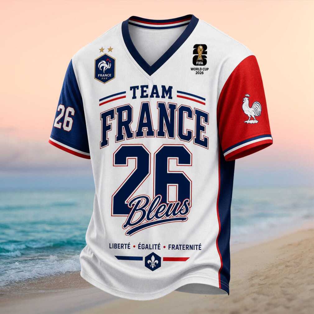Team France Les Bleus World Cup 2026 Shirt - Limotees LLC