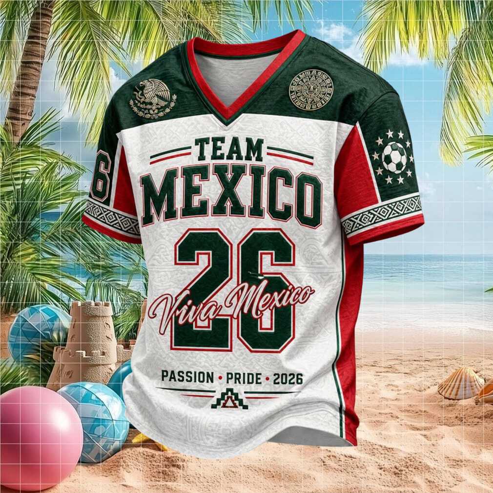 Team Mexico Viva Mexico 2026 Pride Soccer Shirt - Limotees LLC