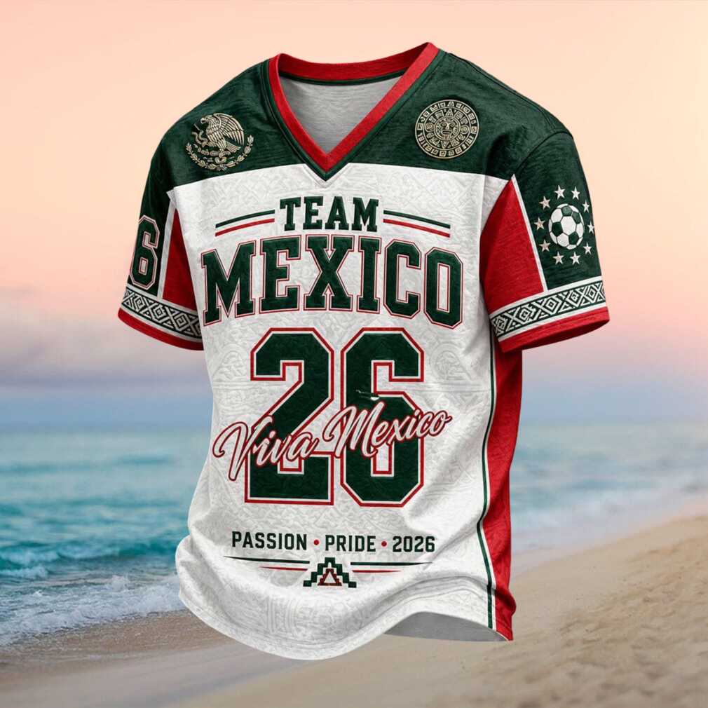 Team Mexico Viva Mexico 2026 Pride Soccer Shirt - Limotees LLC