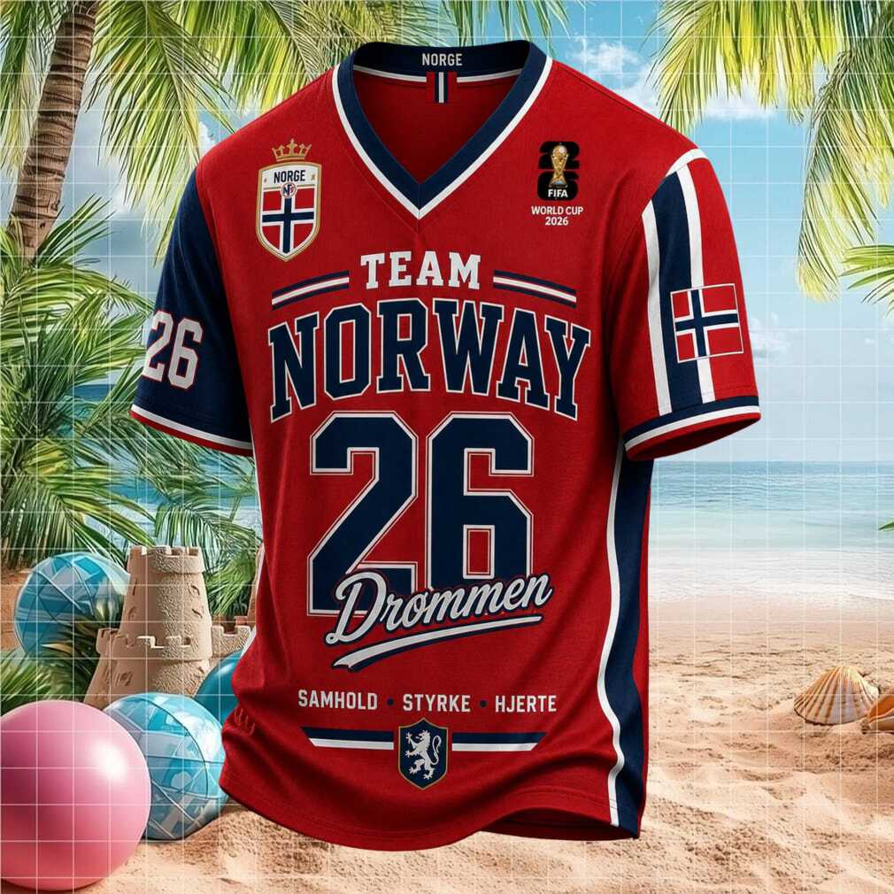 Team Norway World Cup 2026 Soccer Shirt - Limotees LLC