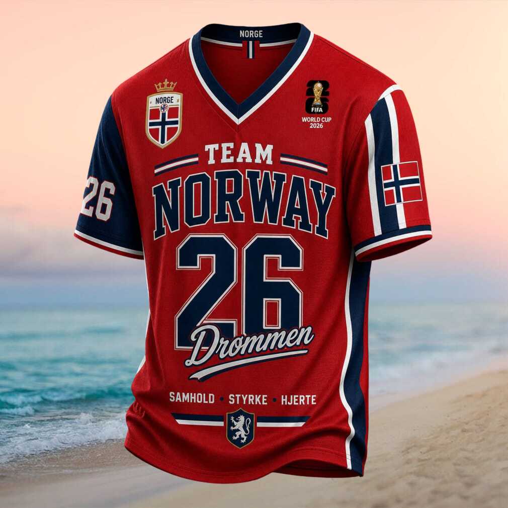 Team Norway World Cup 2026 Soccer Shirt - Limotees LLC