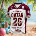 Team Qatar Qatari Pride 2026 Soccer Shirt - Limotees LLC