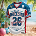 Team Uzbekistan Passion 2026 Football Shirt