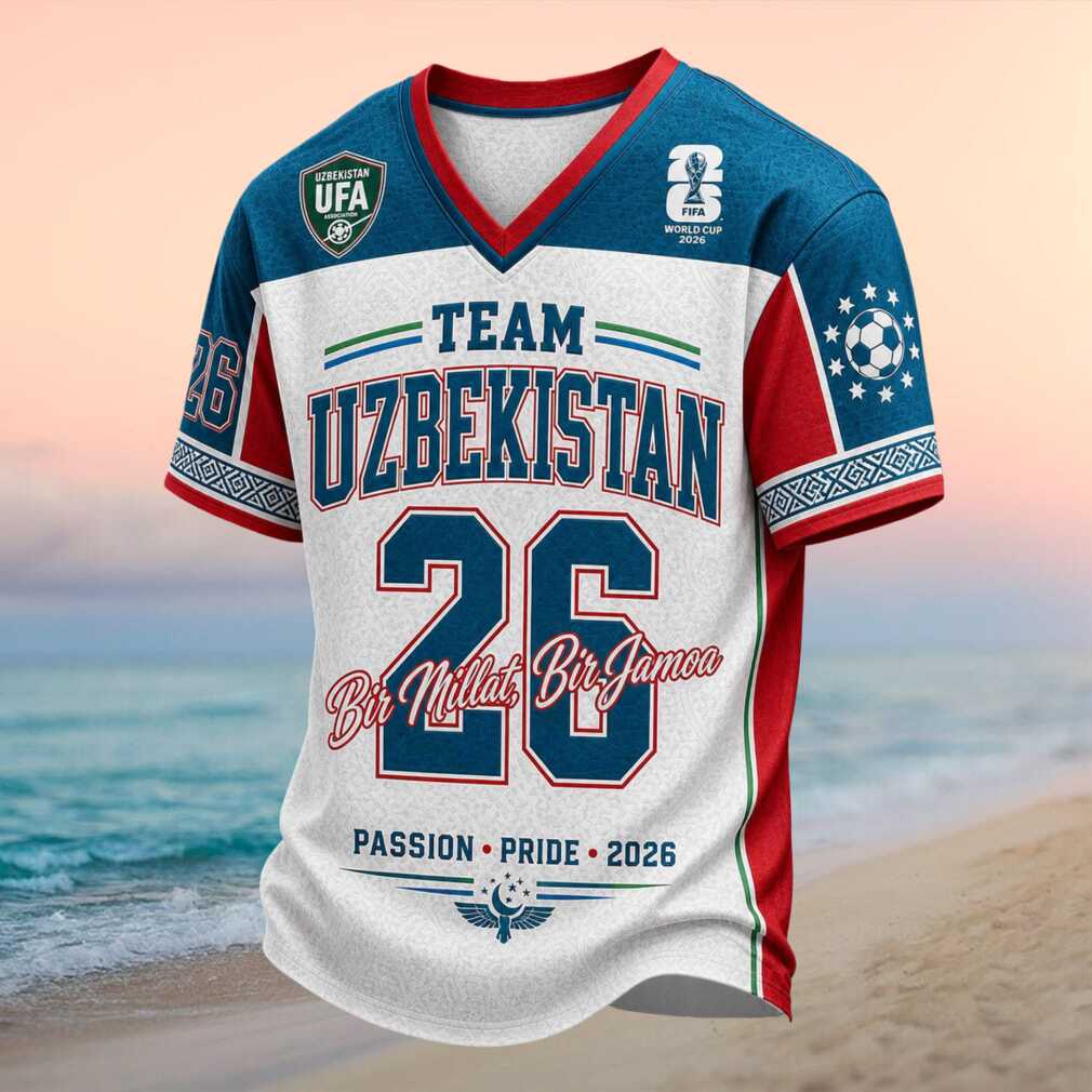 Team Uzbekistan Passion 2026 Football Shirt