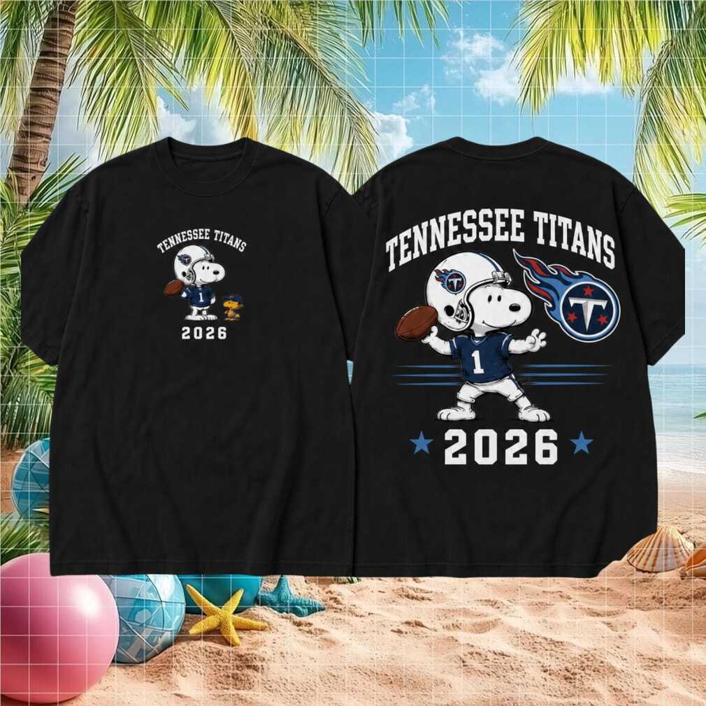 Tennessee Titans Football Snoopy 2026 Shirt - Limotees LLC