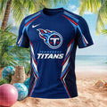 Tennessee Titans Football Team Logo Athletic Shirt