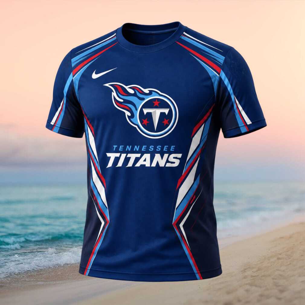 Tennessee Titans Football Team Logo Athletic Shirt