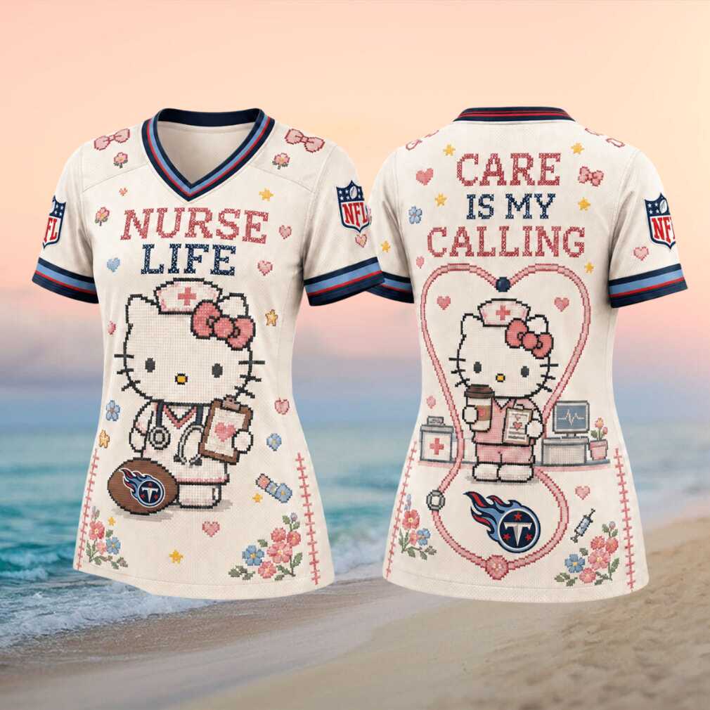 Tennessee Titans Hello Kitty Nurse Life Medical Shirt