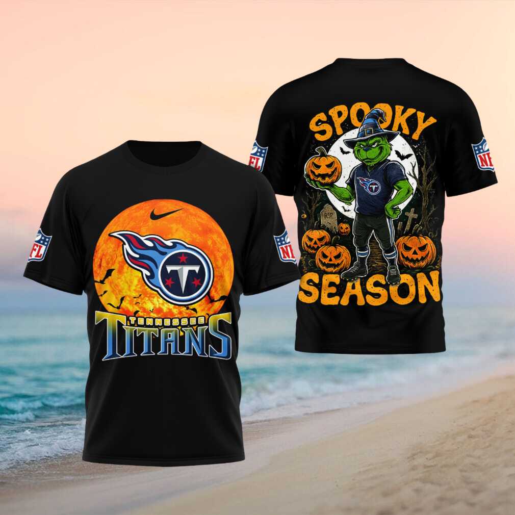 Tennessee Titans Spooky Season Halloween Football Shirt